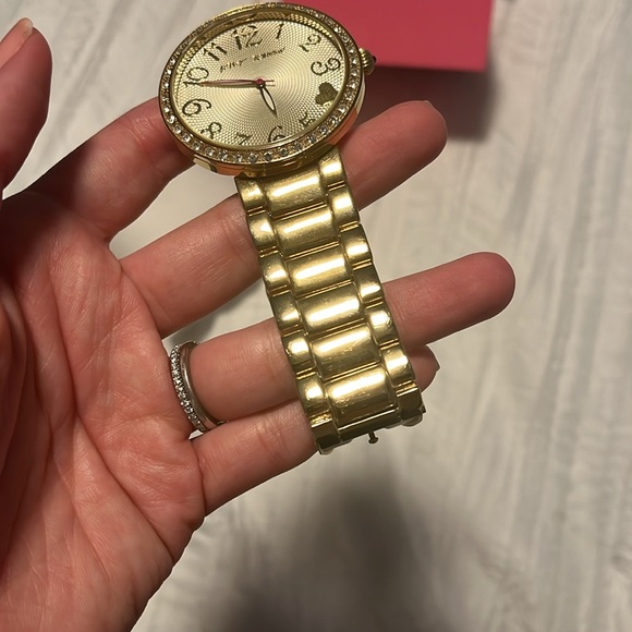Betsey Johnson Gold Watch - Picture 3 of 5